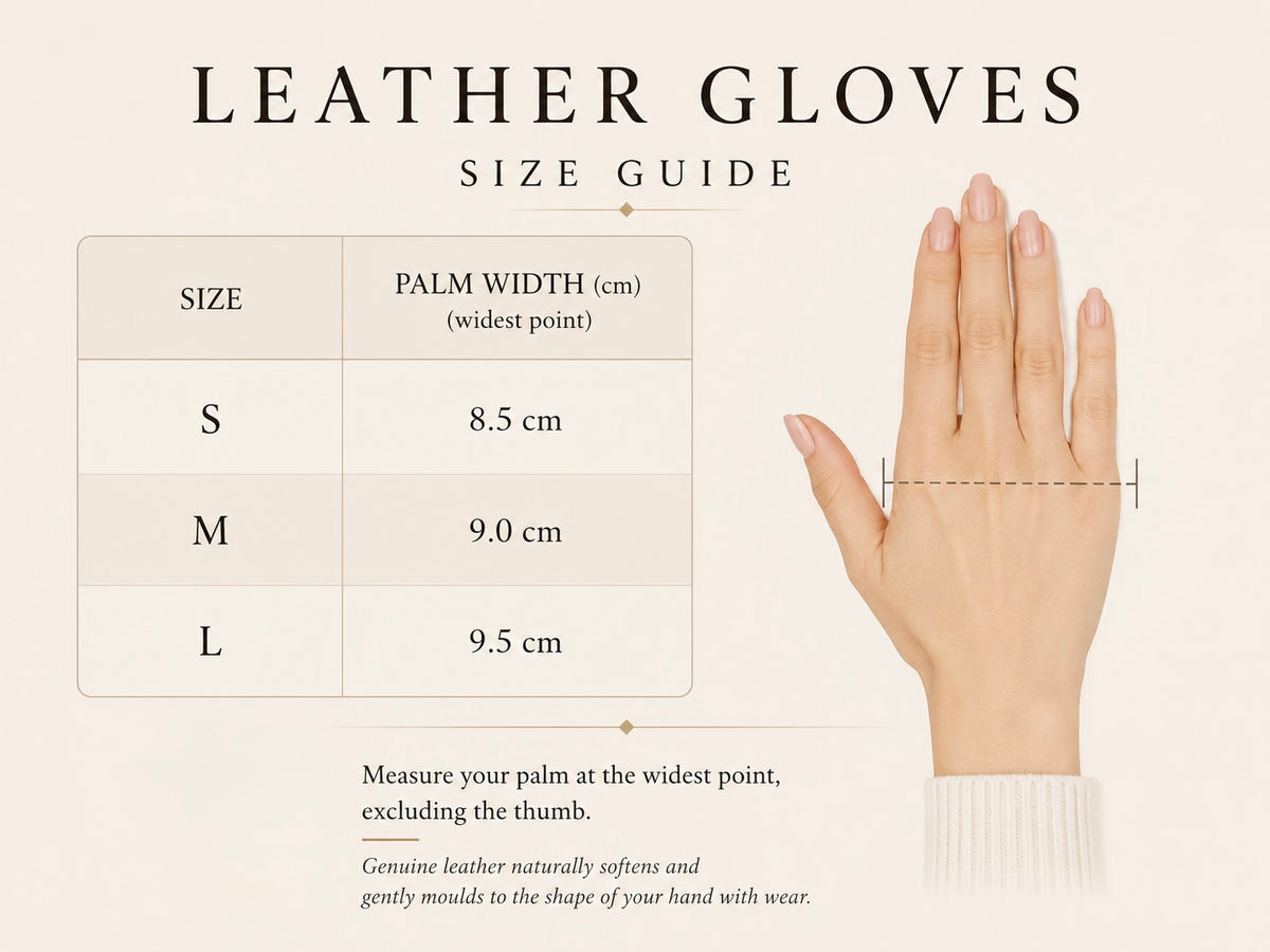 Women's Leather Driving Gloves
