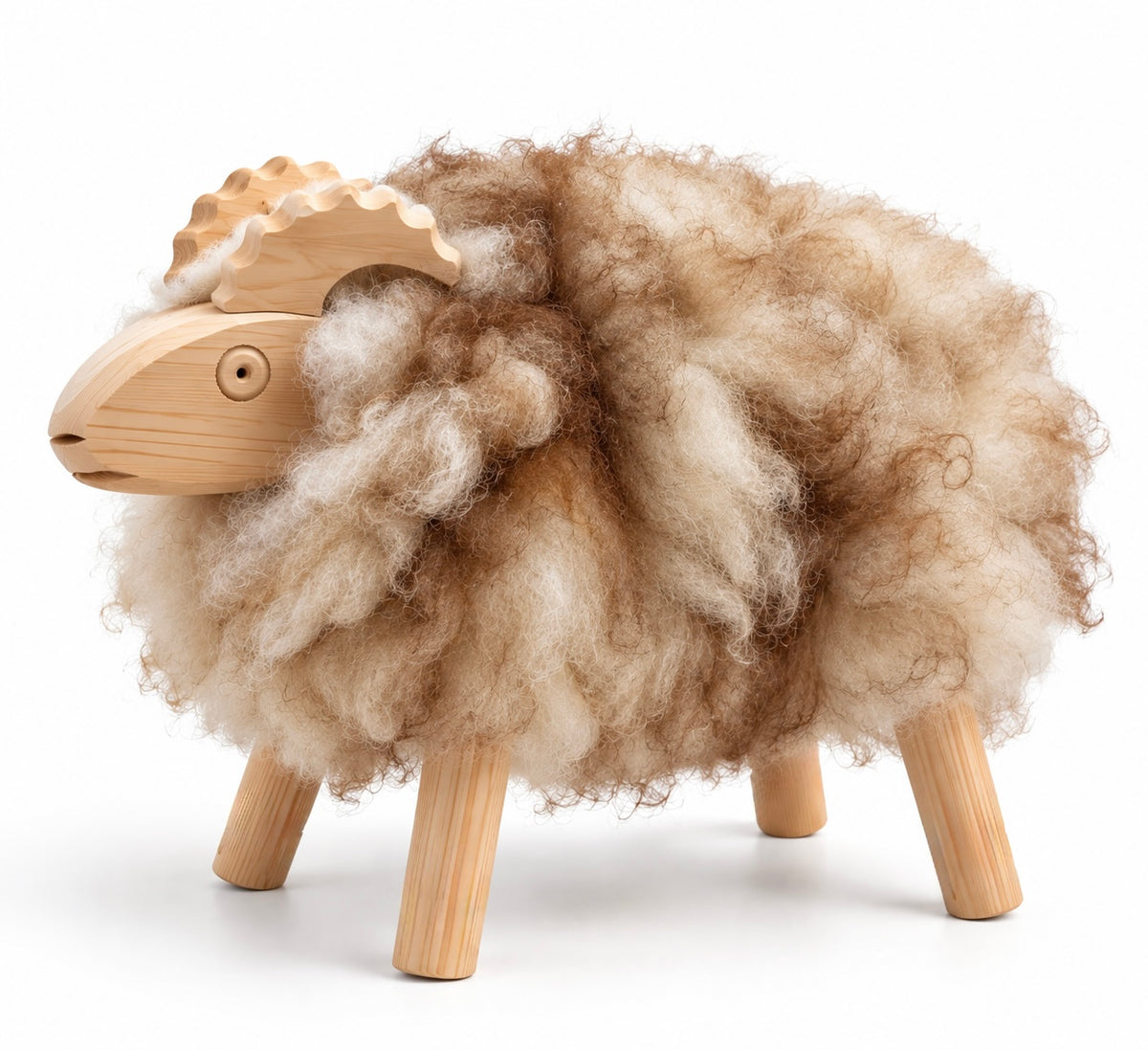 Handcrafted Sheepskin Sheep- Small