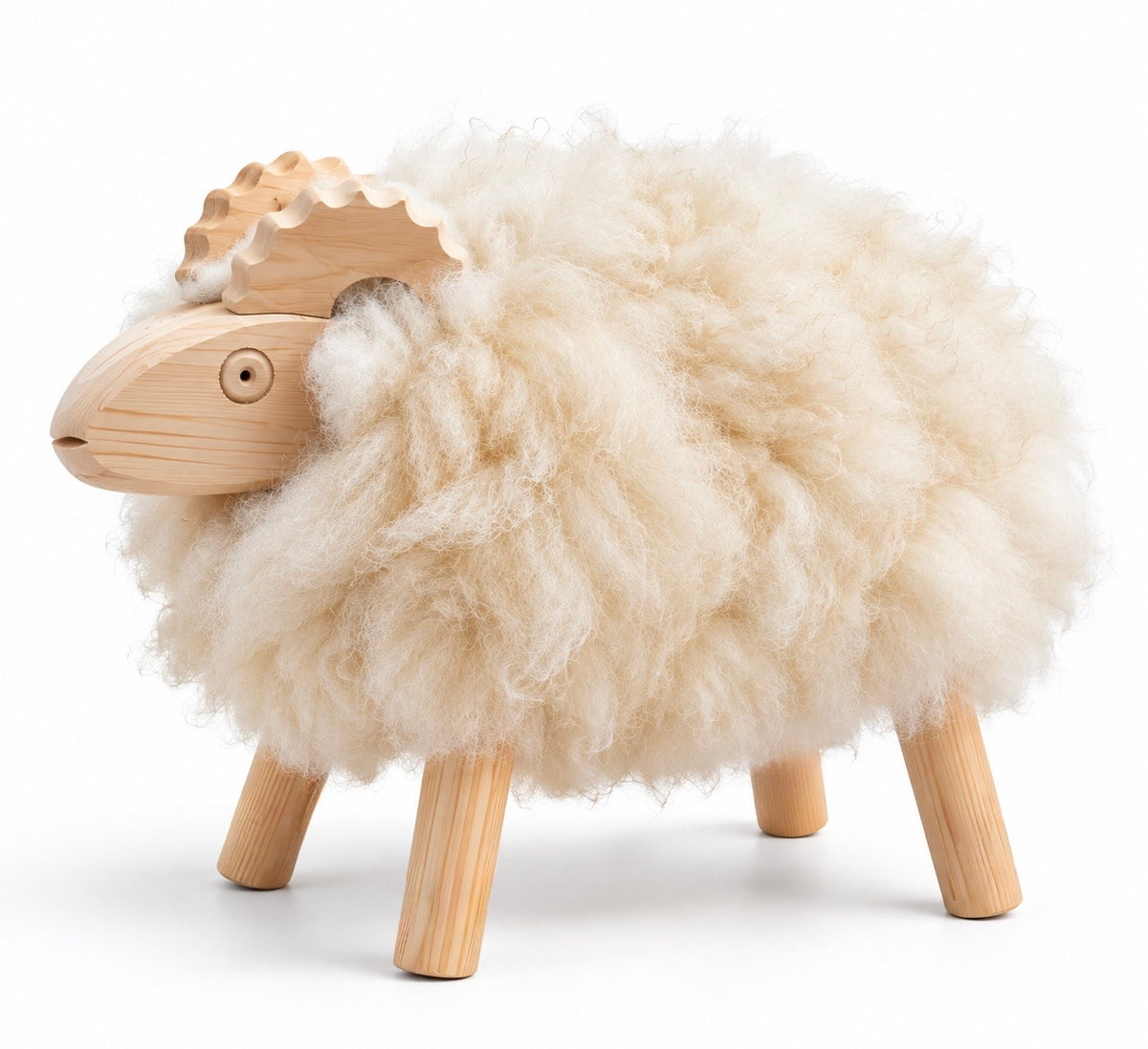 Handcrafted Sheepskin Sheep- Small