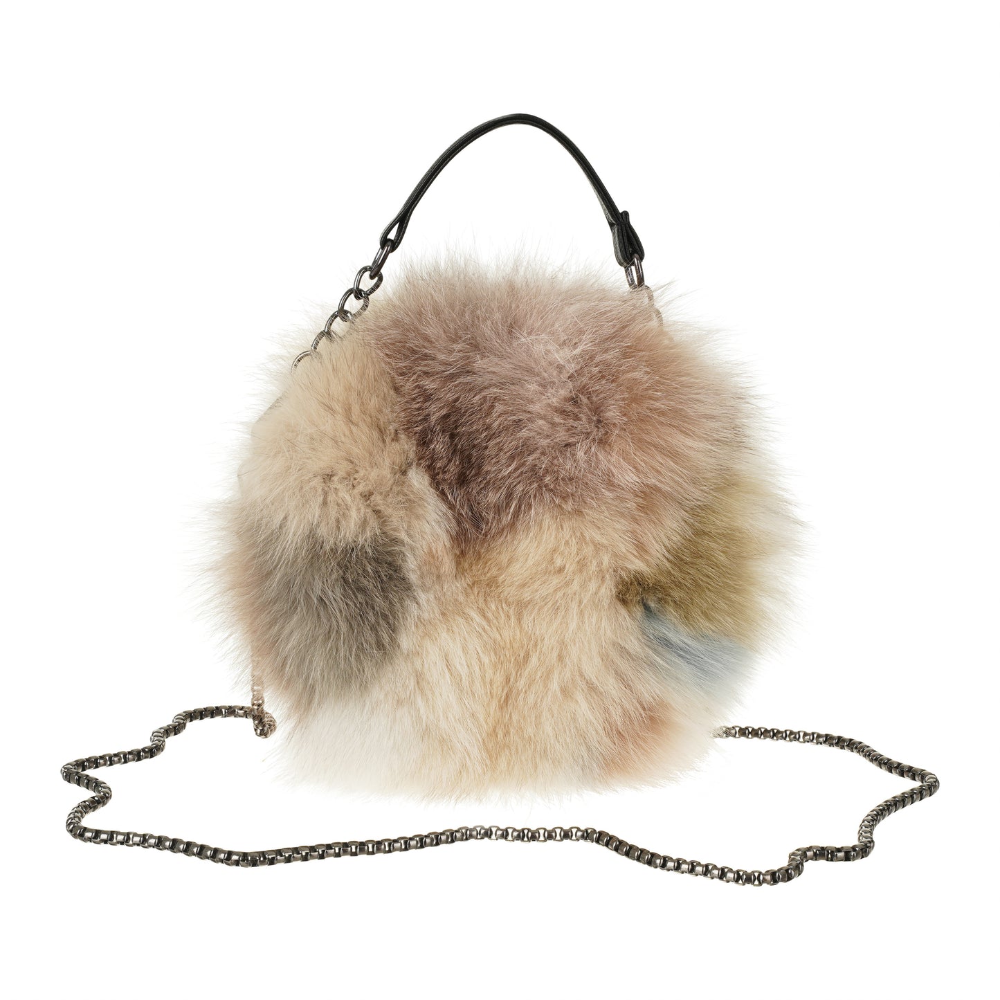 Pearl Fox Fur Bag