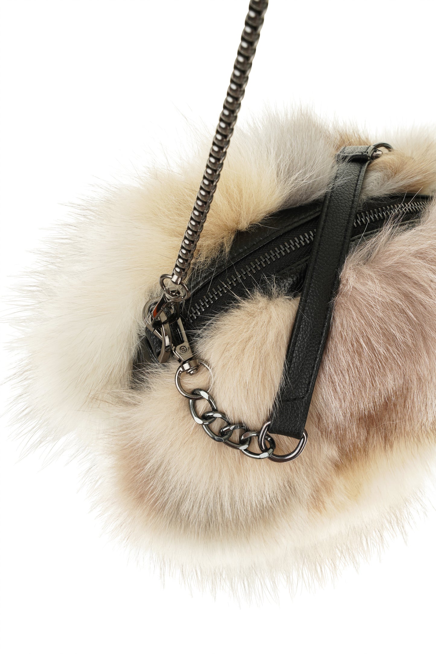 Pearl Fox Fur Bag