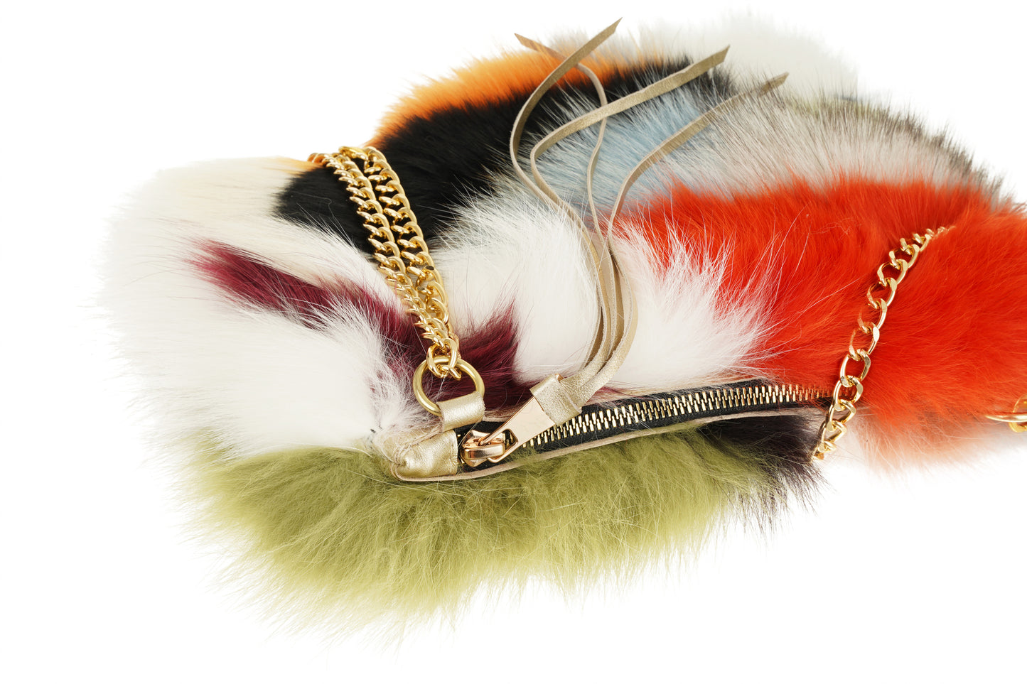 Parrot Pastel Fur Bag